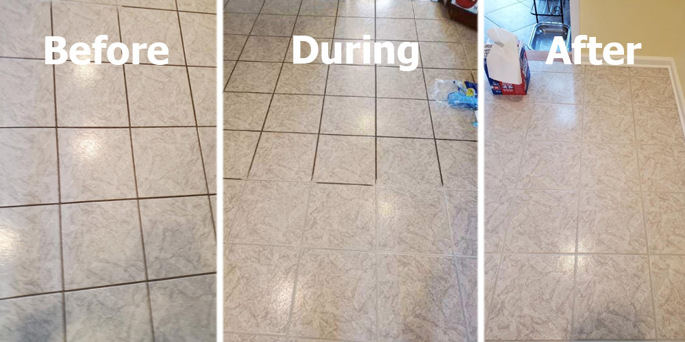 Leesburg VA grout cleaning and sealing
