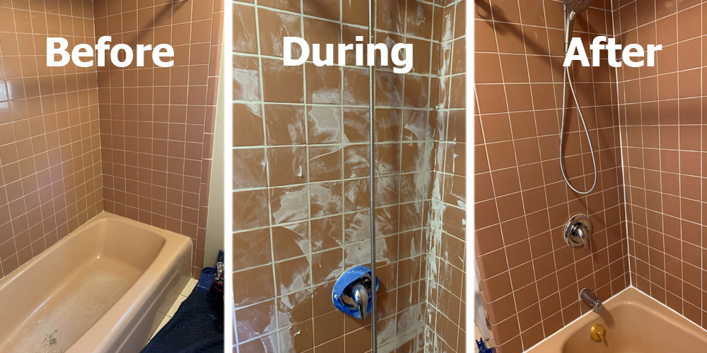 Tile Regrouting  Regrouting Shower Tile - The Grout Guy