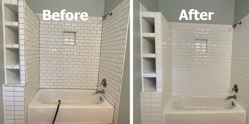 shower grout cleaning company in Fairfax, Virginia